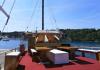 Традиционное круизное судно Делия - деревянный моторный парусник 1906 Аренда яхт  1906 Opatija :: Аренда яхт Хорватия