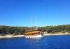 Традиционное круизное судно Далвин - деревянный моторный парусник 1945 Аренда яхт  1945 Opatija :: Аренда яхт Хорватия