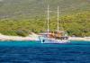 Традиционное круизное судно Калипса - деревянный моторный парусник 1952 Аренда яхт  1952 Opatija :: Аренда яхт Хорватия