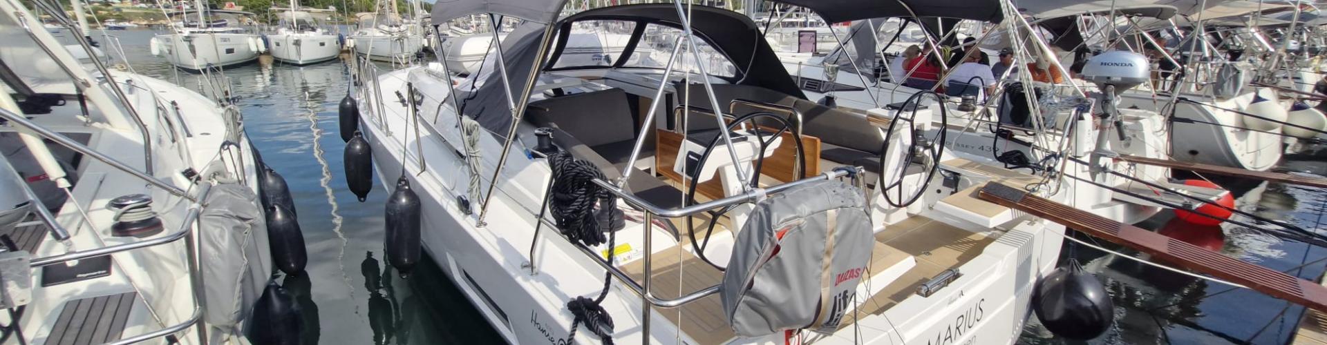 парусная лодка Hanse 410